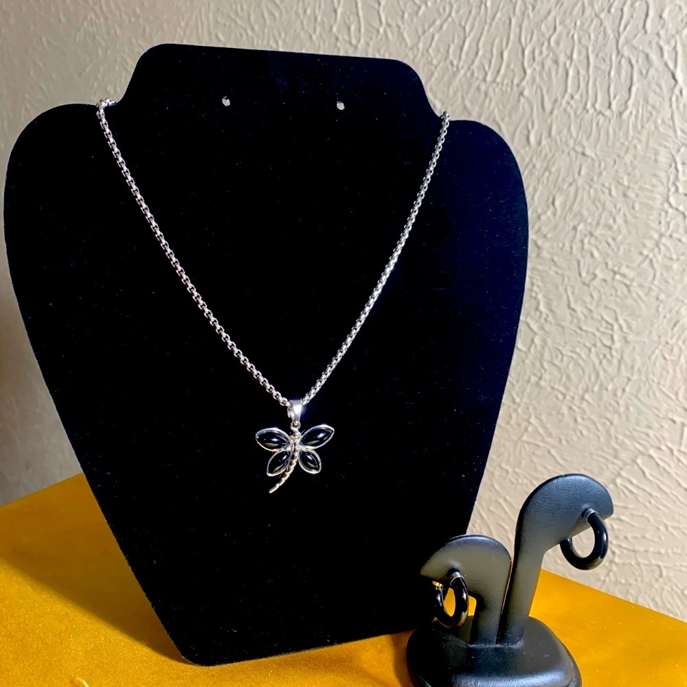 ❗️💲SALE💲❗️3 necklaces + 2 earrings & a fabulous chain❣️
